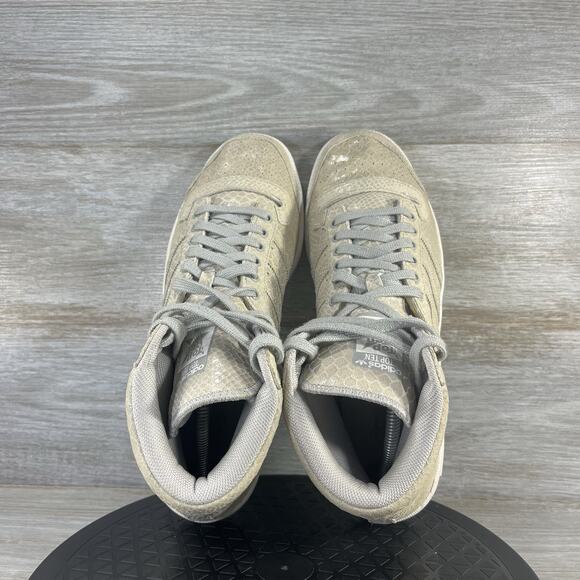 Adidas Men’s Top Ten Snake Skin Print High Top Sneakers Size 11 - Picture 6 of 8